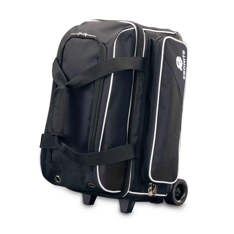 Bowling Bag - EBONITE - TRANSPORT 2 BALL ROLLER - 4 Colour - X Proshop - X Pro Shop - XPROSHOP