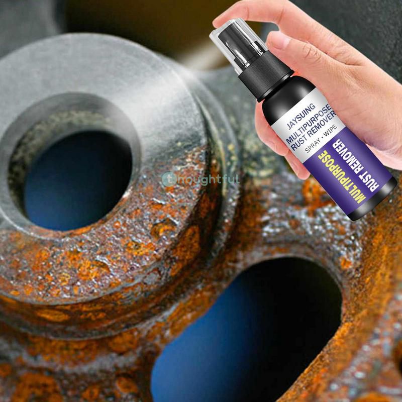 Jaysuing 30/50ML Rust Remover Spray Multi-Purpose Cleaner Metal Surface Chrome Paint Rust Remover Car Maintenance Cleaning Tools